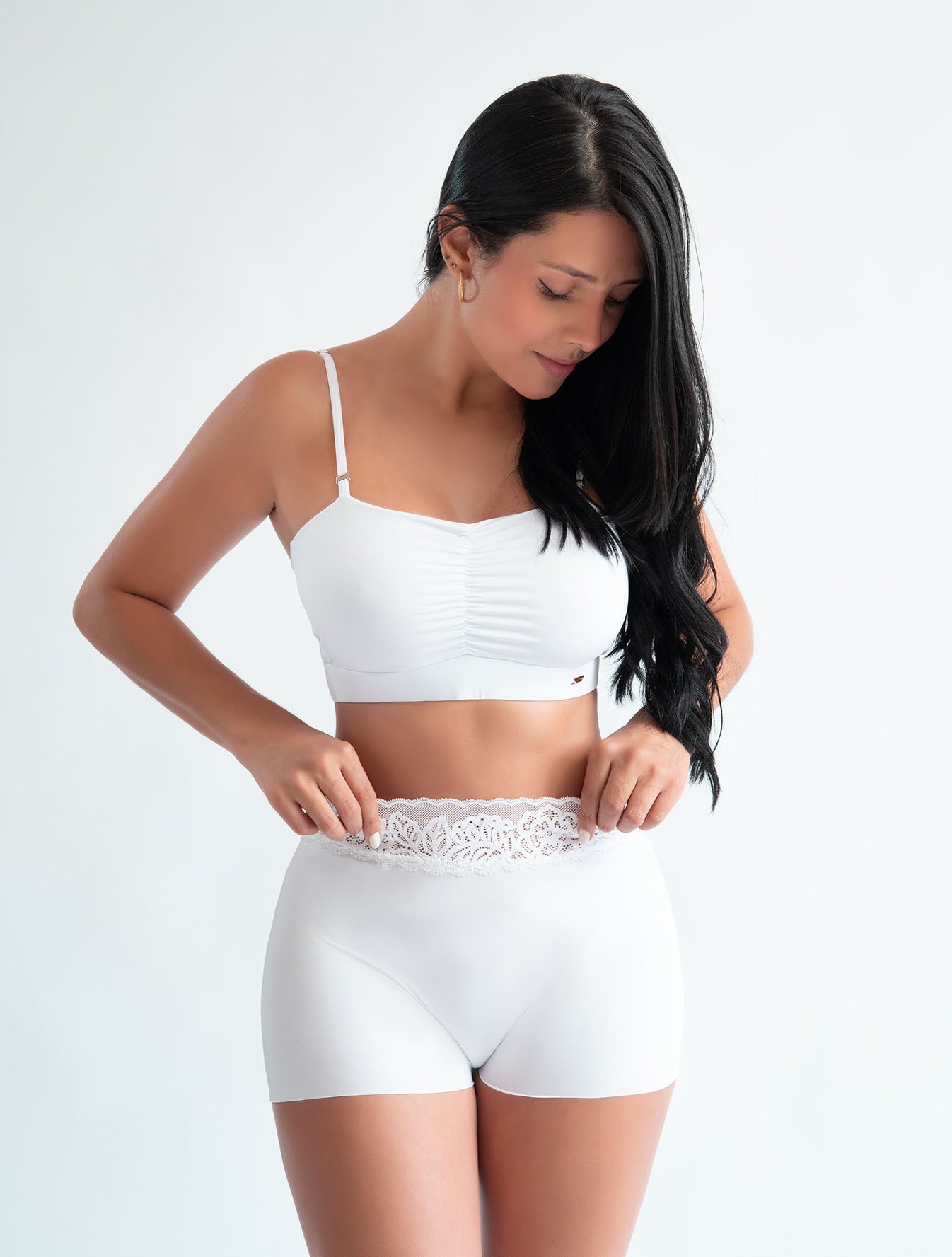 Boxer invisible tiro alto